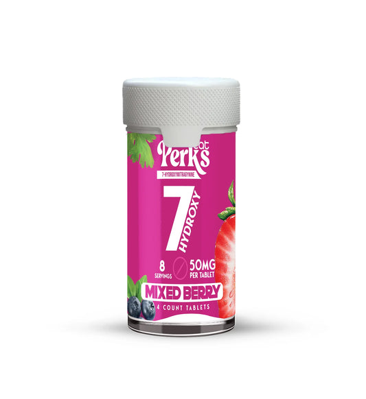 Eat Perks - 7 Hydroxy 50mg Tablets 4ct Bottles 12pk
