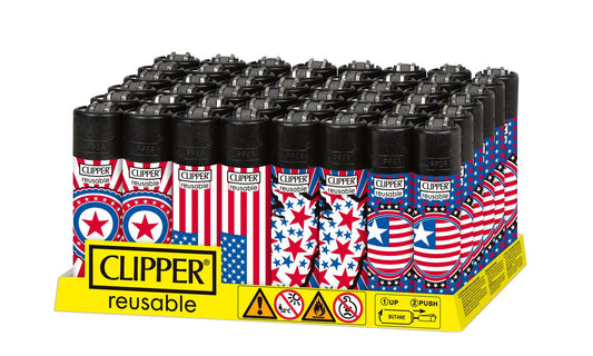 Clipper Lighter USA 48pcs