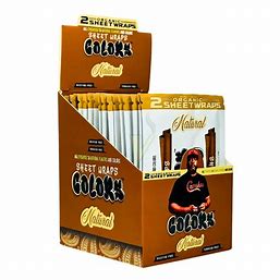 Colors Organic Sheet Wraps (25 count)