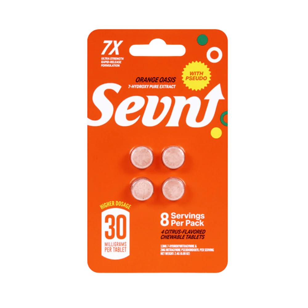 Sevn- 7-Hydroxy + Pseudo Pure Extract - 30 mg (10ct Display)
