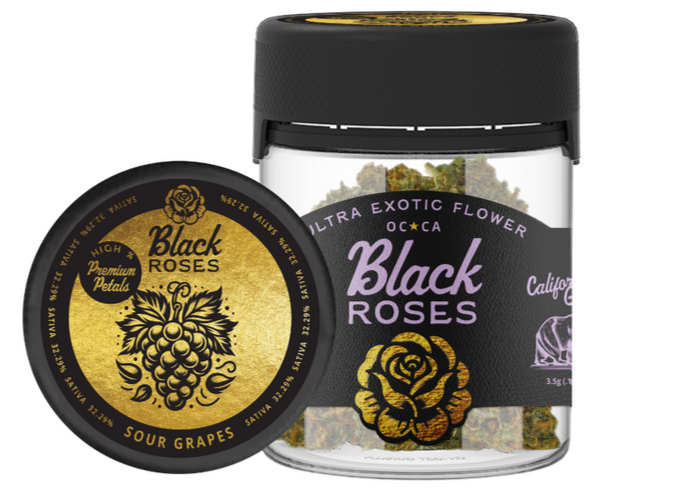 Black Roses 3.5g Premium Exotic THCA Flower