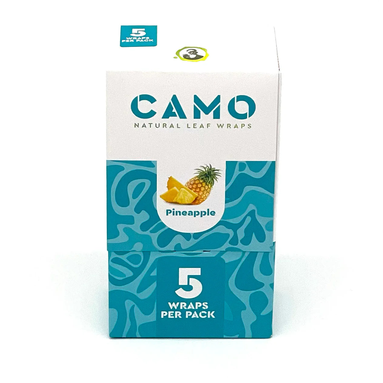 Camo Natural Leaf Wraps (25 Packs of 5 Wraps)