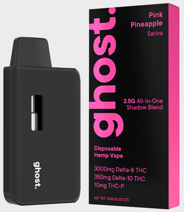 Ghost 3.5g Shadow Blend Disposable Hemp Vape 5pk