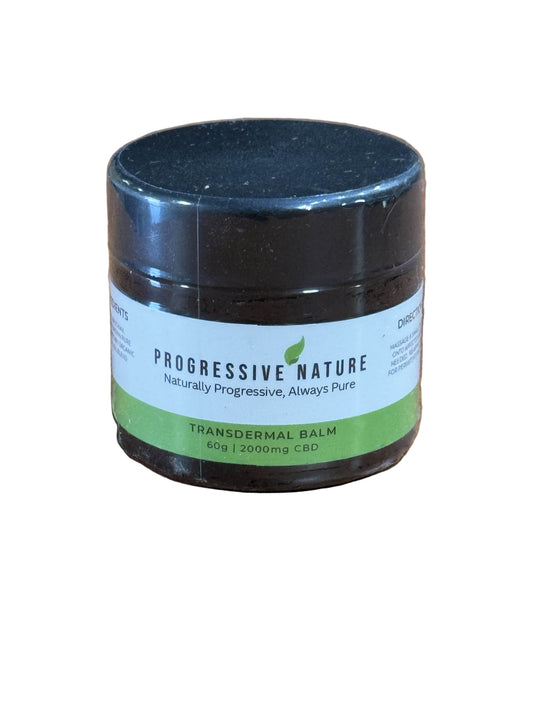 Progressive Nature Transdermal 2000mg CBD Balm (1ct)