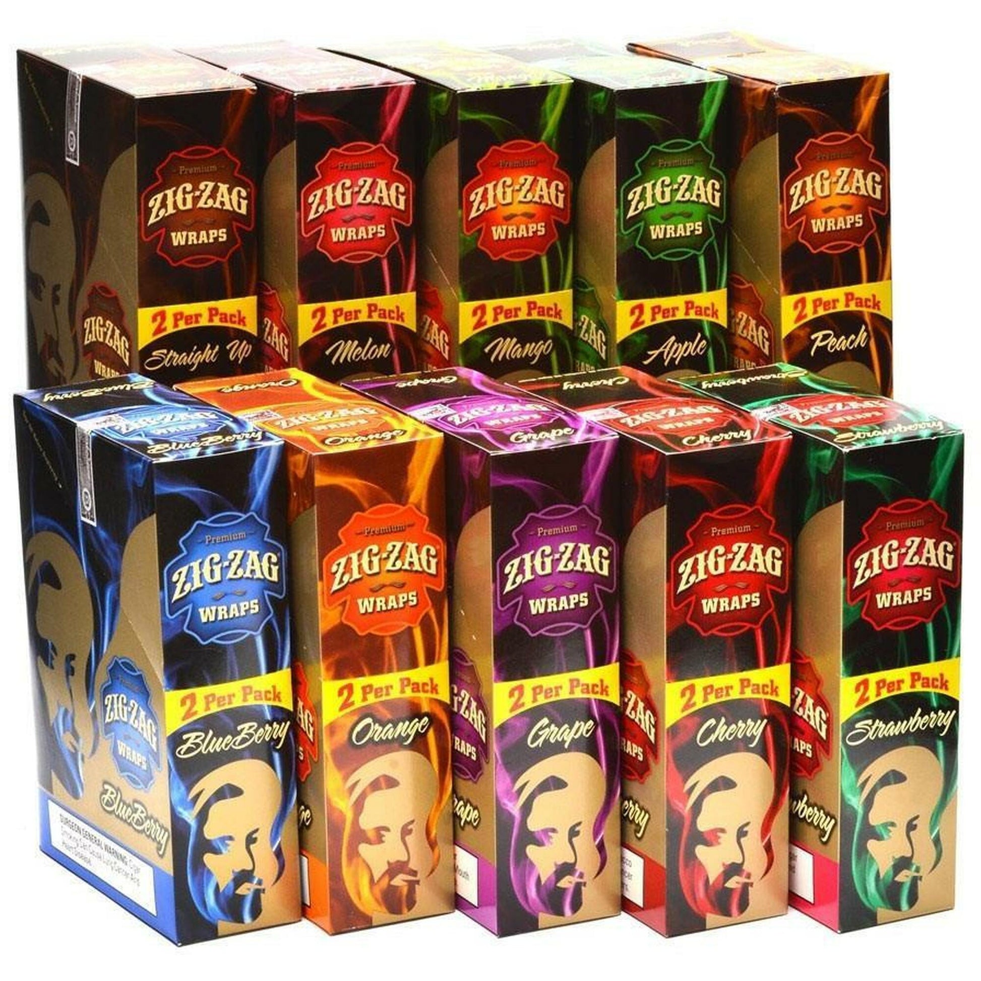 Zig Zag Premium Wraps 2ct 25pk