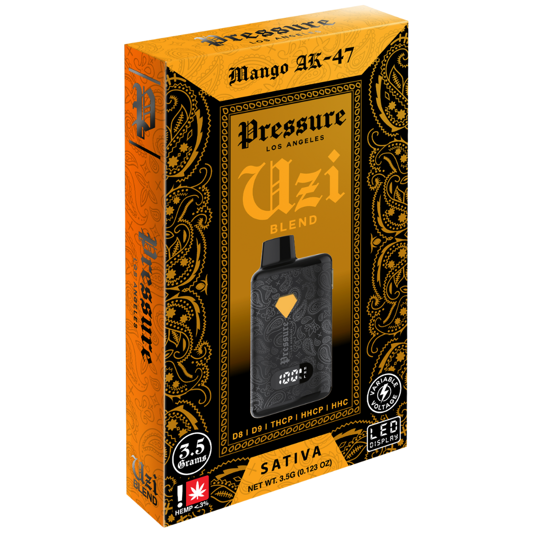 Pressure  Uzi Blend THCA Disposable 3.5g - 5 Pack