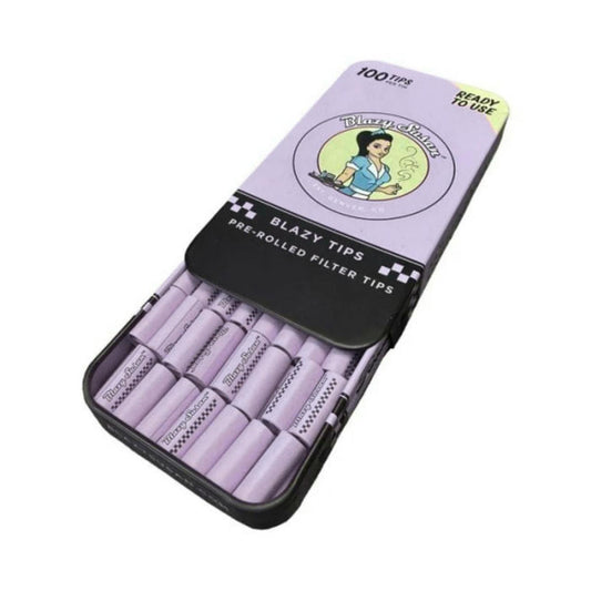 Blazy Susan - Pre Rolled Filter Tips 100pk Tin (1ct)