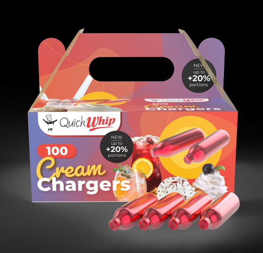 Quick Whip - 100 CT Cream Chargers 9G Cartridges