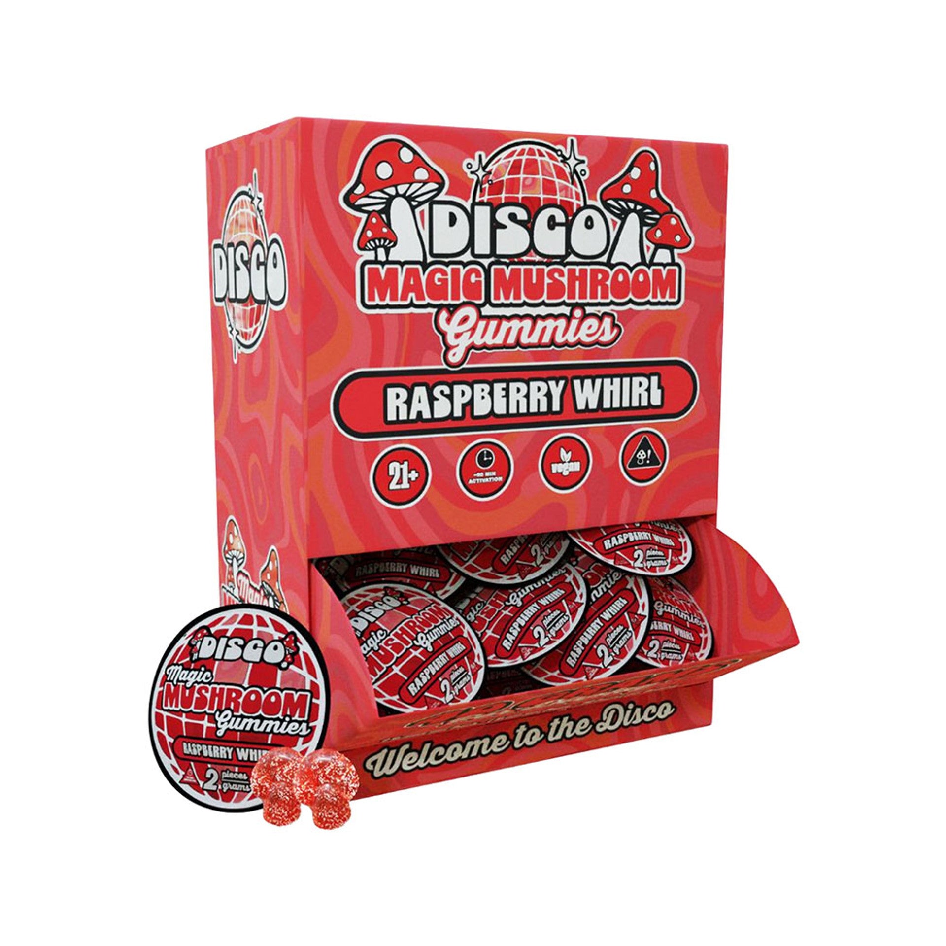 Disco Magic Mushroom Gummies 40g 20pk