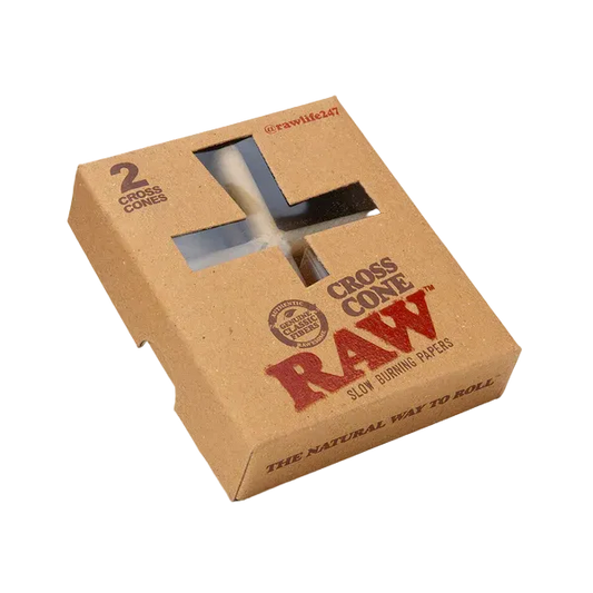 Raw Cross Cone (2Pk)