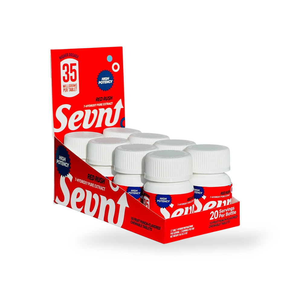 Sevn 7 Hydroxymitragynine  35mg 10ct Bottles (8pk)