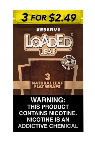 Loaded Leaf Wraps 3ct - $2.49 10pk