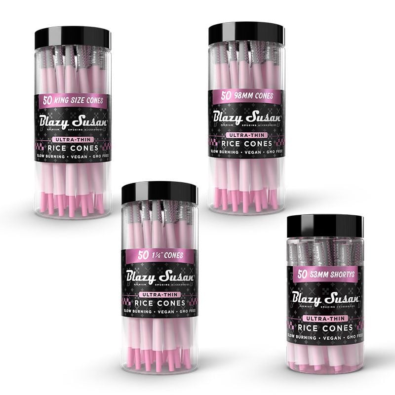 Blazy Susan Ultra Thin Rice Cones 50ct