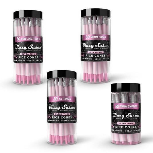 Blazy Susan Ultra Thin Rice Cones 50ct