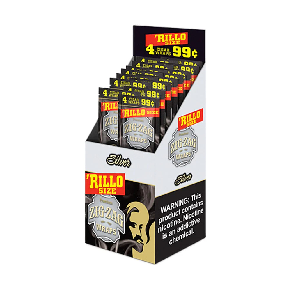 Zig Zag Rillo wraps 4/.99 15pk - Tobacco Products