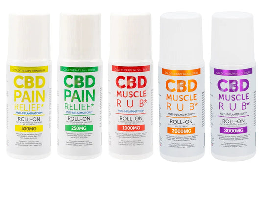 Healing Nation -Muscle Rub/Pain Relief Roll On - CBD (1ct)