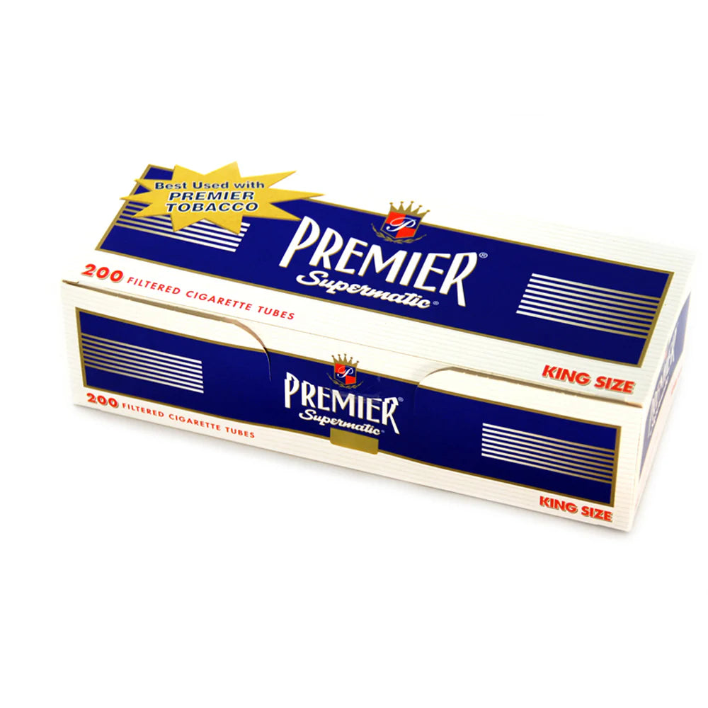 Premier Cigarette Tubes - All Sizes - Tobacco Product