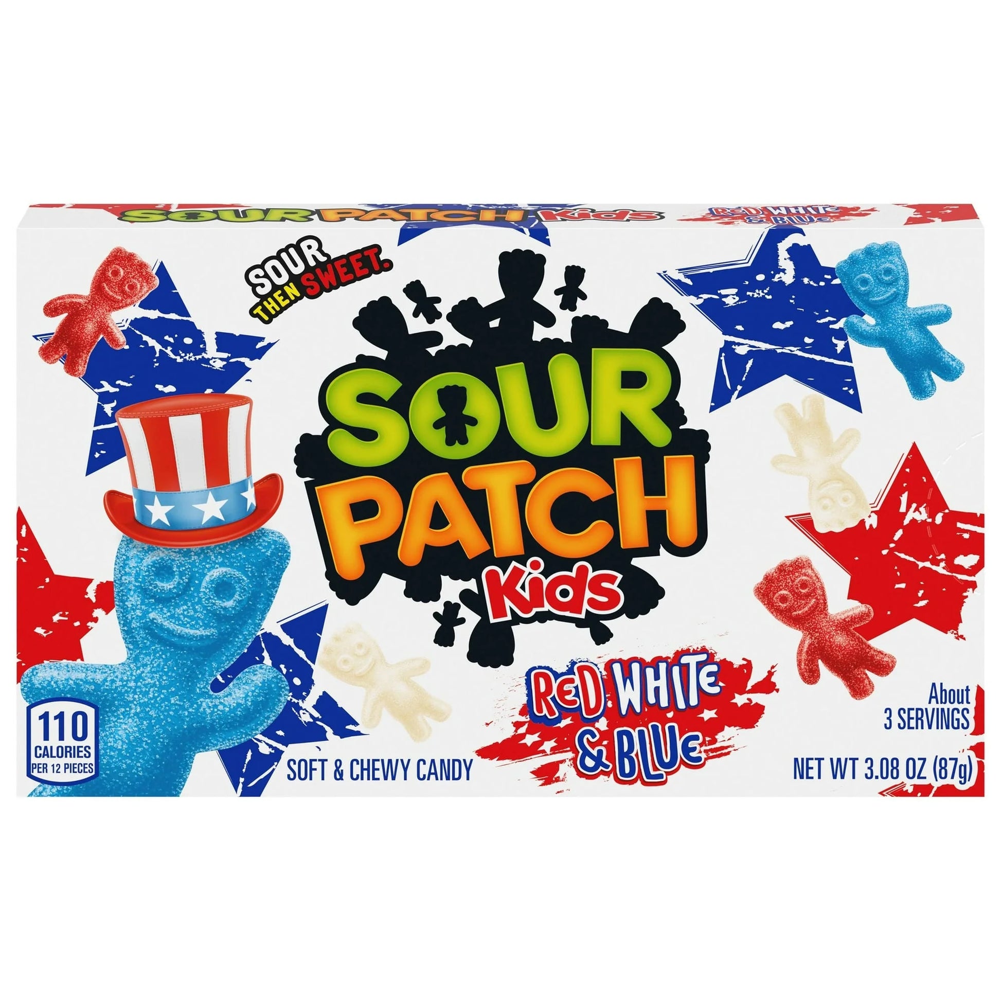 Sour Patch Kids Red White & Blue Candy