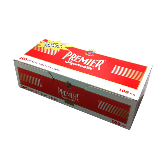 Premier Cigarette Tubes - All Sizes - Tobacco Product