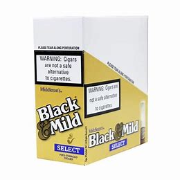 Black & Mild 5 Pack - Plastic Tip (10ct) Tobacco Product