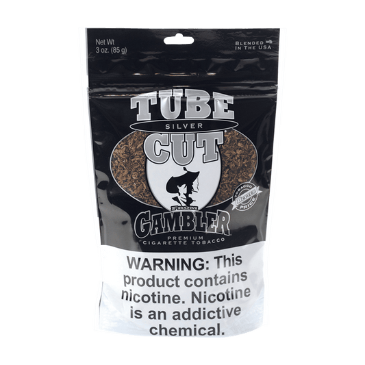 Gambler - Tube Cut Premium Cigarette Tobacco (3oz) - Tobaco Products