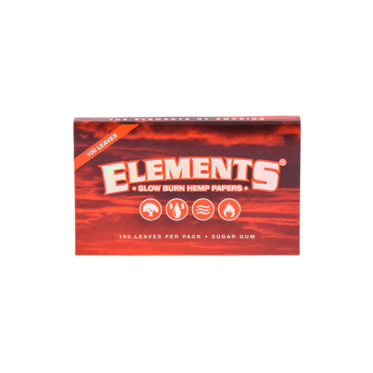 Elements Red Rolling Papers (25pk)