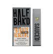 Half Bak'd Private Reserve Live Sauce 1g Disposables (5pk)