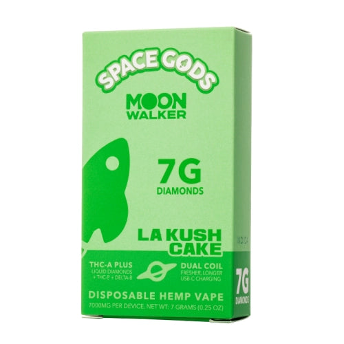 Space Gods Moon Walker 7000mg THCa Disposable (5ct)
