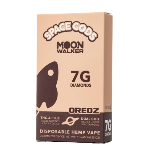 Space Gods Moon Walker 7000mg THCa Disposable (5ct)