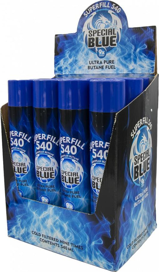 Special Blue - Superfill Butane (12ct Display)