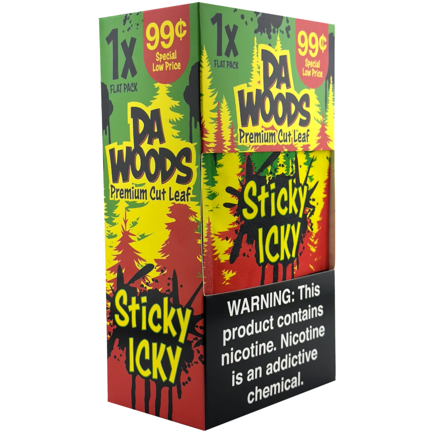 Da Woods Cut Leaf Wraps 1 for $.99 - 20 Pack - Tobacco Products
