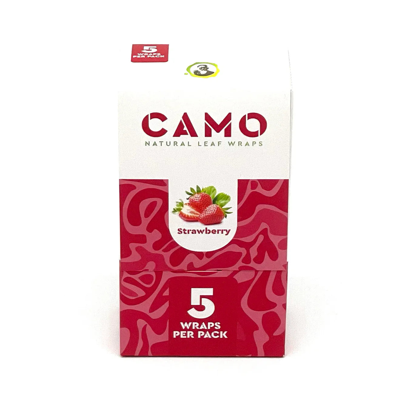 Camo Natural Leaf Wraps (25 Packs of 5 Wraps)