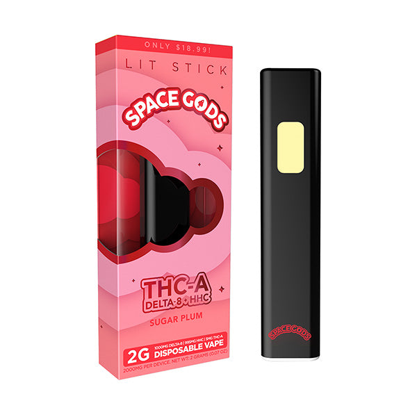 Space Gods Lit Stick 2g THC-A Disposable (5pk)