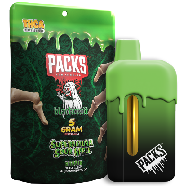 Packwoods x Blackcraft 5 Gram THC-A Disposable (5ct) A&I Family Wholesale Packwoods x Blackcraft 5 Gram THC-A Disposable (5ct) A&I Family Wholesale