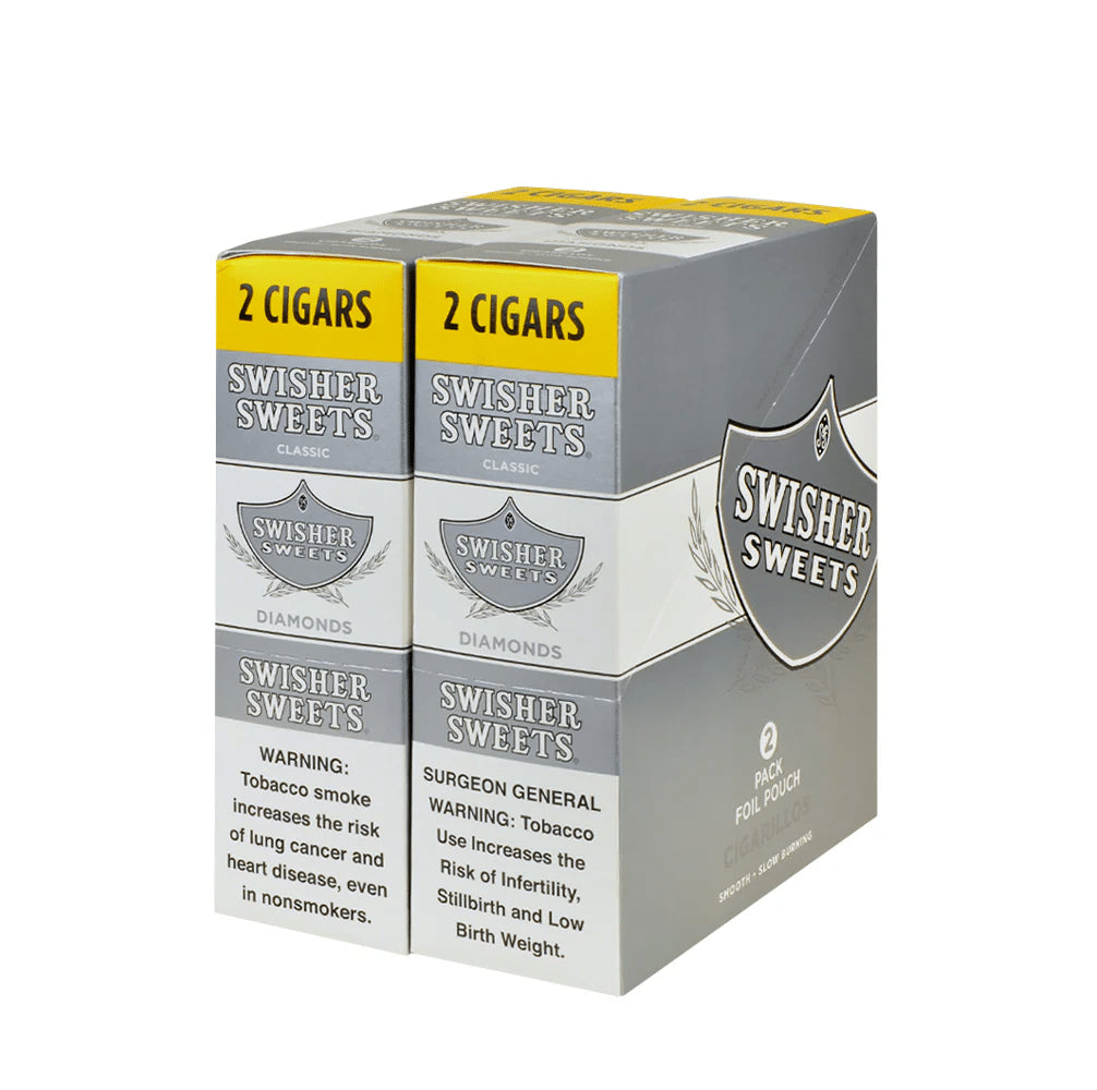 Swisher Cigarillos - 2 Pack - Pre-priced (30 Packs) Tobacco Product