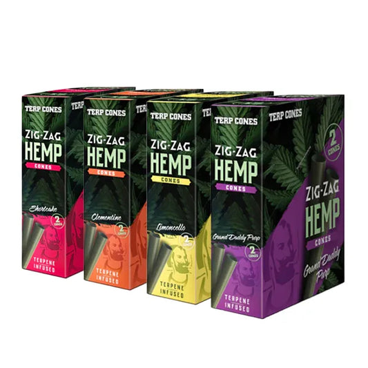 Zig Zag Terp Cones 15ct 2pk