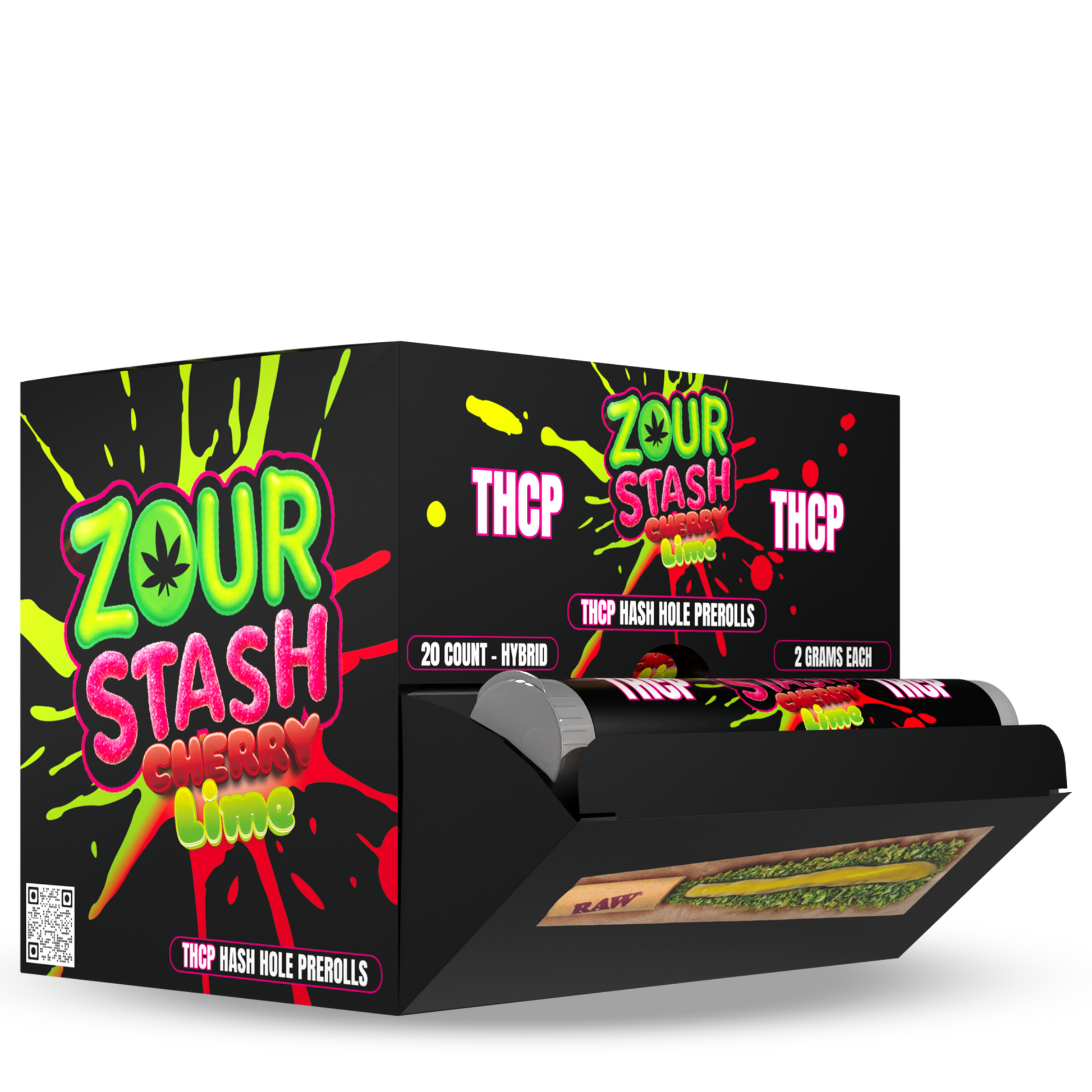Zour Stash THCP Hash Holes 2g (20ct)
