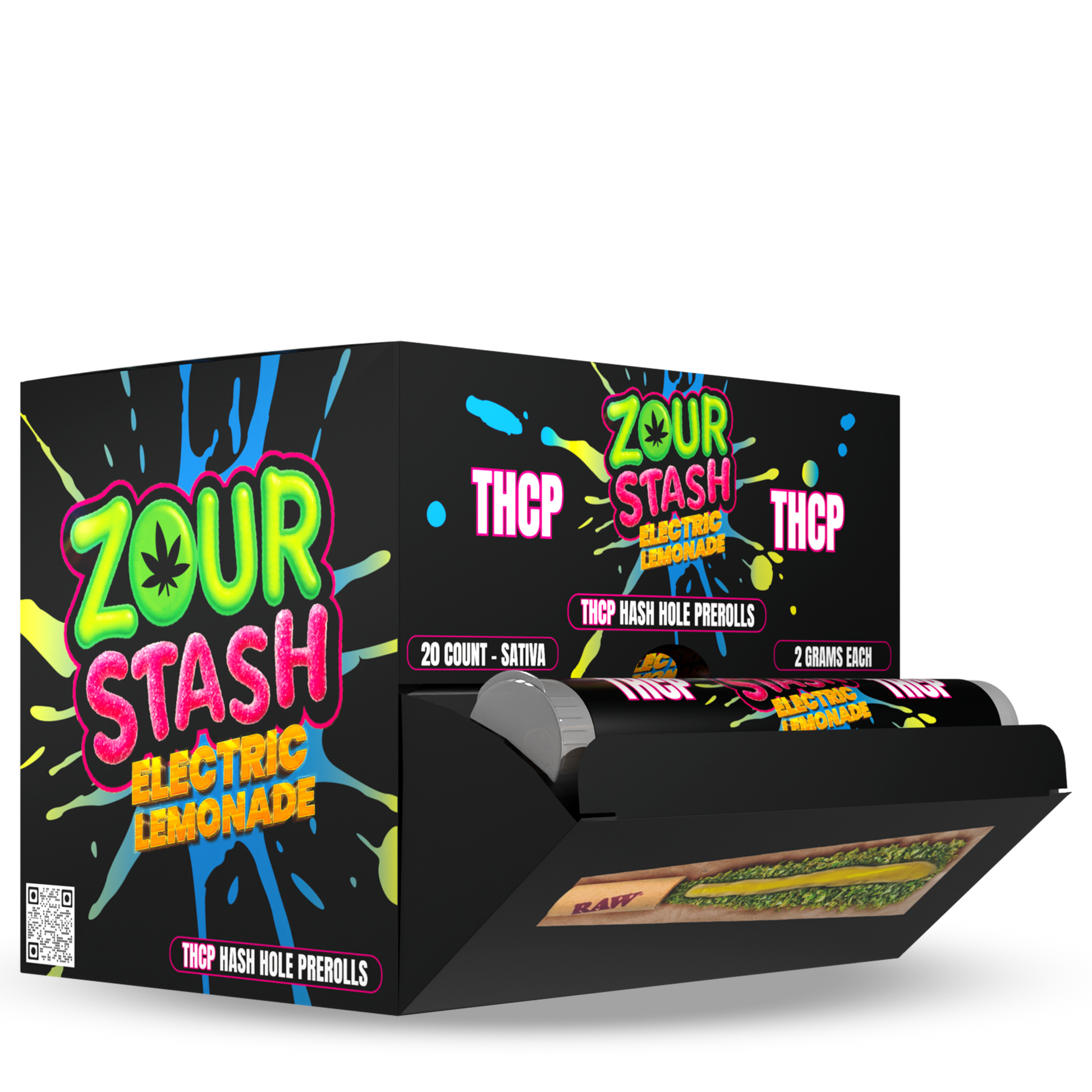 Zour Stash THCP Hash Holes 2g (20ct)