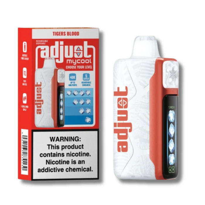 Adjust - mycool 40k Puff Disposable (5ct) - Disposable Nicotine