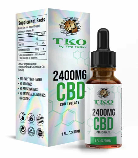 TKO - CBD Isolate Tincture (1ct)