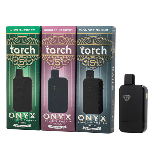 Torch THC-A Onyx Liquid Diamonds 5G Disposable