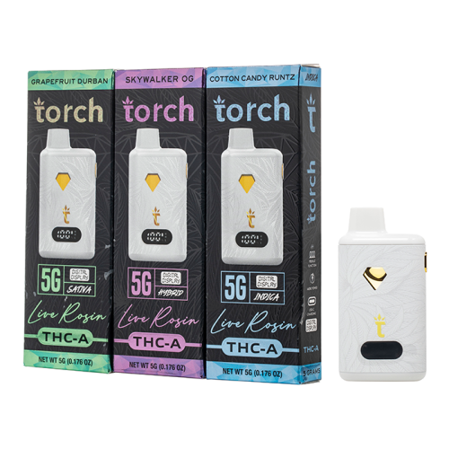 Torch THC-A Live Resin 5G Disposable