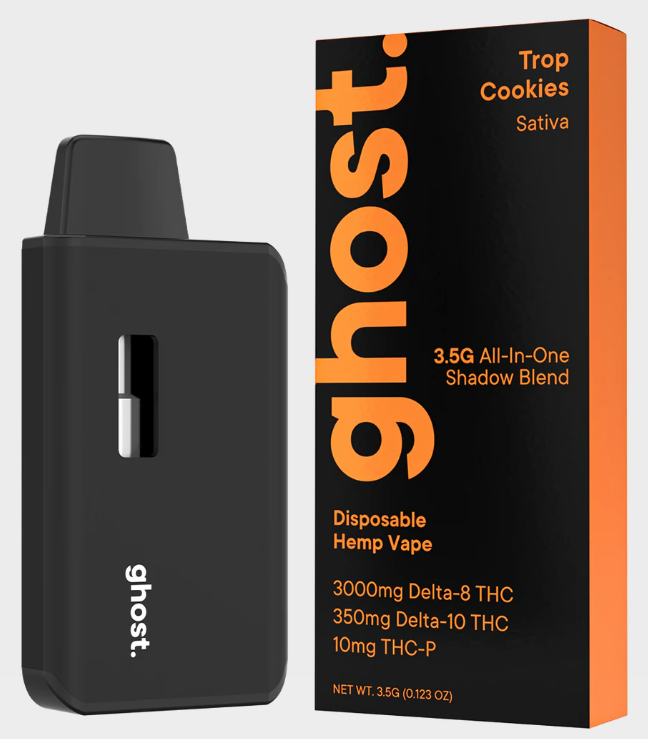 Ghost 3.5g Shadow Blend Disposable Hemp Vape 5pk