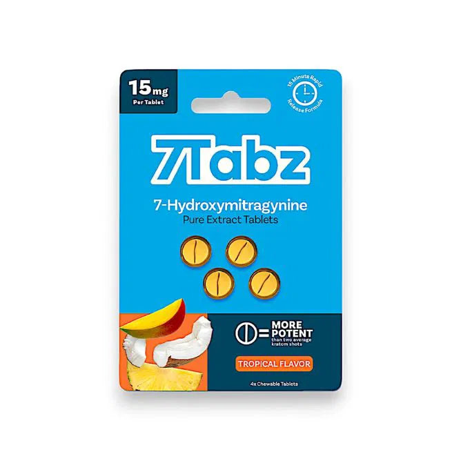 7Tabz - 7 Hydroxy Pure Extract Tablets Flavored 15mg - (10 Pack)