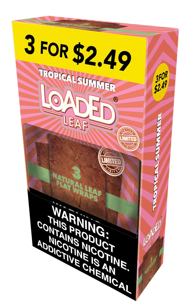 Loaded Leaf Wraps 3ct - $2.49 10pk