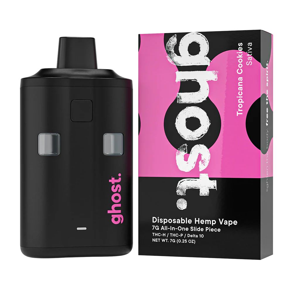 Ghost 7g Slide Disposable Hemp Vape 5pk