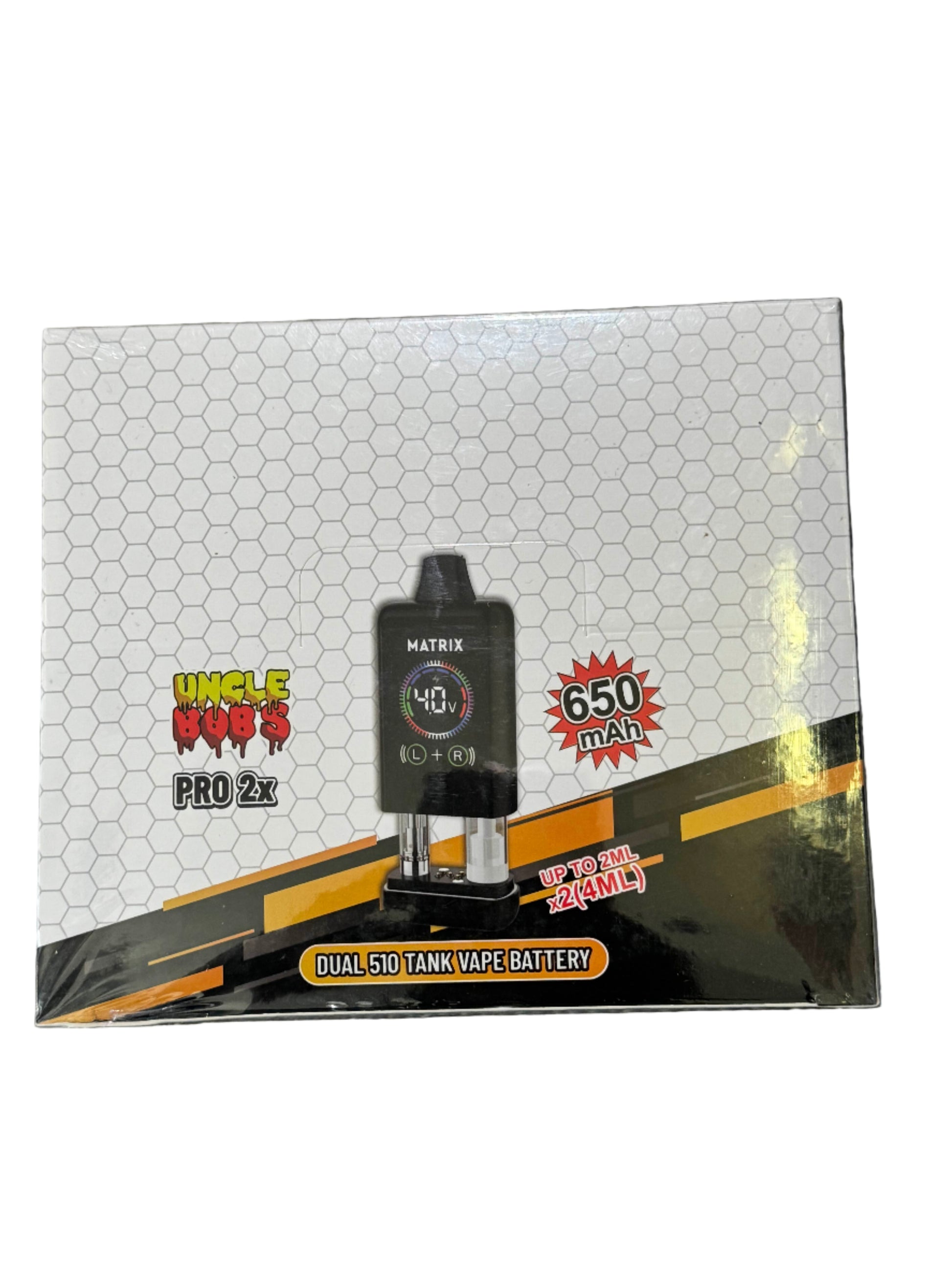 Uncle Bob's Pro 2x Battery Display (10ct) A&I Family Wholesale Uncle Bob's Pro 2x Battery Display (10ct) A&I Family Wholesale