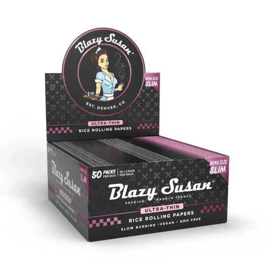 Blazy Susan Ultra Thin Rolling Papers (50pk)