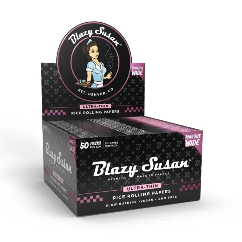 Blazy Susan Ultra Thin Rolling Papers (50pk)