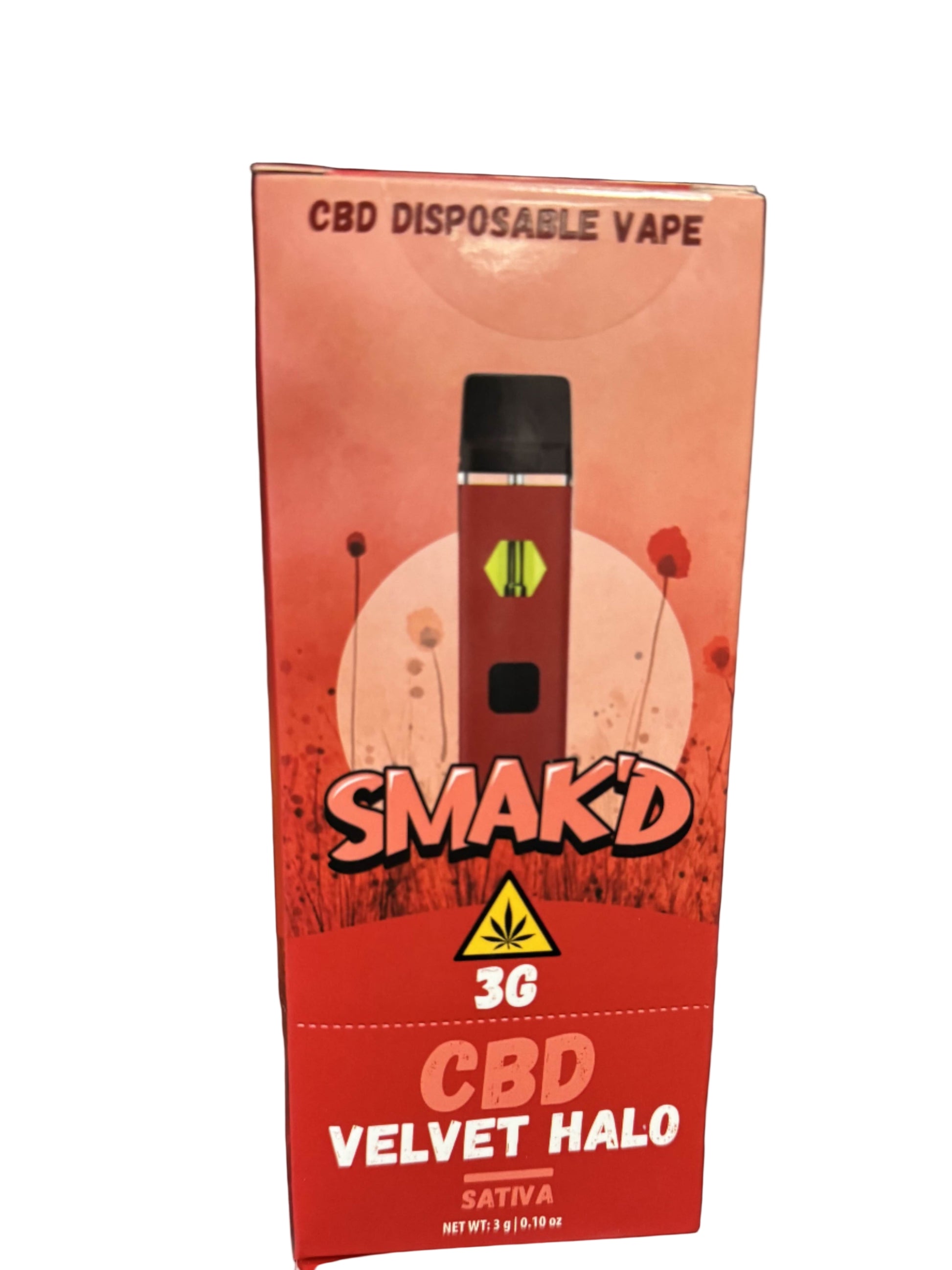 Smak'd CBD 3g Disposable (5pk)